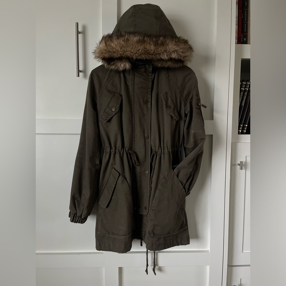 Bebe utility jacket size M